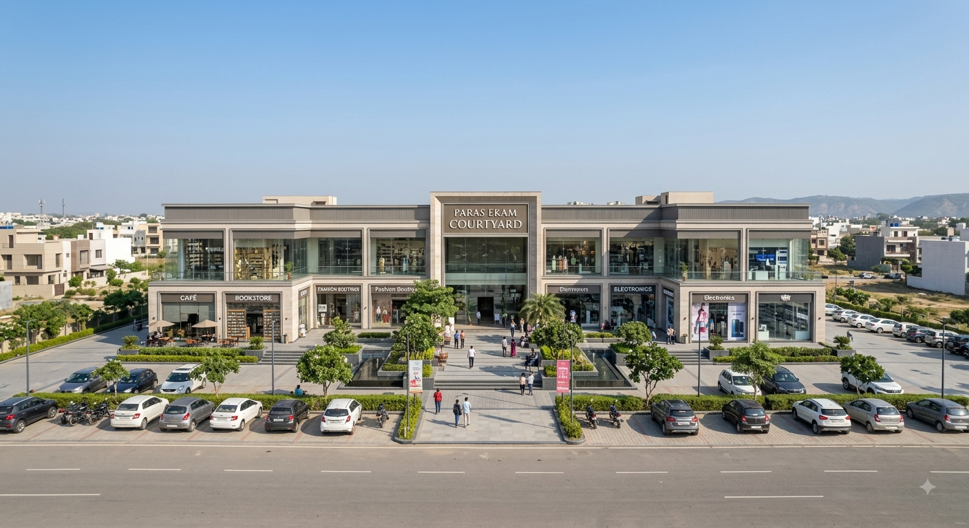 Paras Ekam Courtyard — project elevation concept, Sector 5 Sohna